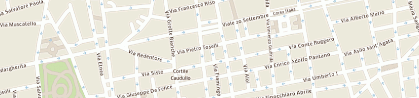 Mappa della impresa associazione nazionale vittime civili di guerra a CATANIA