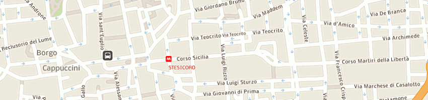Mappa della impresa finocchiaro mariantonietta a CATANIA