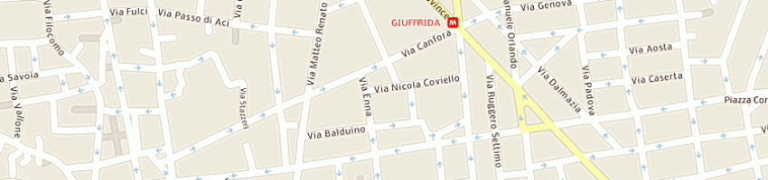 Mappa della impresa benedetti mauro a CATANIA