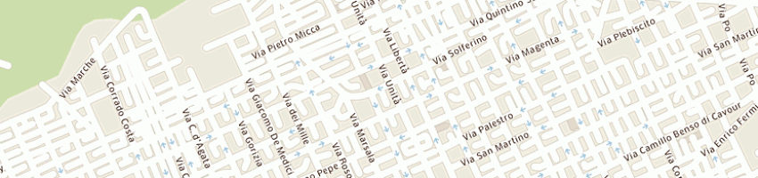 Mappa della impresa copast srl a PACHINO
