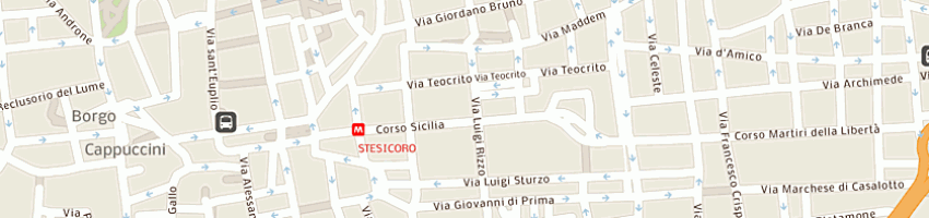 Mappa della impresa prenatal spa a CATANIA