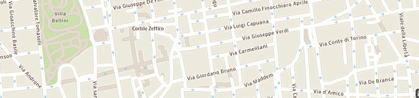 Mappa della impresa cine foto club etna a CATANIA
