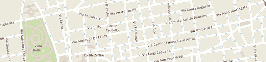 Mappa della impresa ordine provinciale dottori agronomi a CATANIA