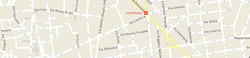 Mappa della impresa ignoti grazia a CATANIA