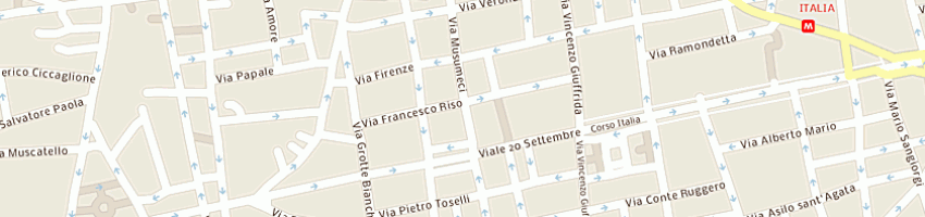 Mappa della impresa messina ottavio a CATANIA