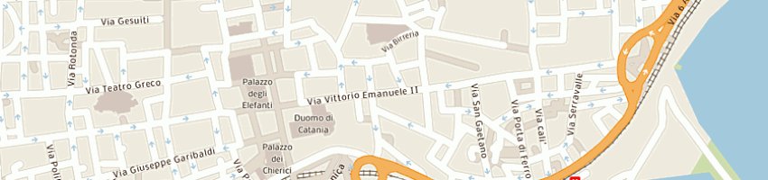 Mappa della impresa contiguglia paolo a CATANIA