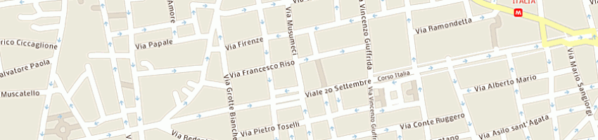 Mappa della impresa city park di cupri salvatore marco e c snc a CATANIA