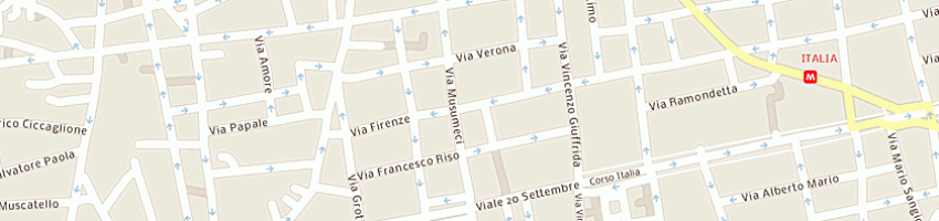 Mappa della impresa agrobioservice srl a CATANIA