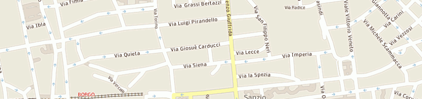Mappa della impresa gieffe srl a CATANIA