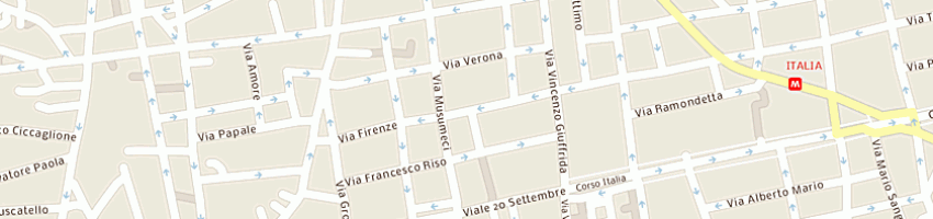 Mappa della impresa catara bruno a CATANIA
