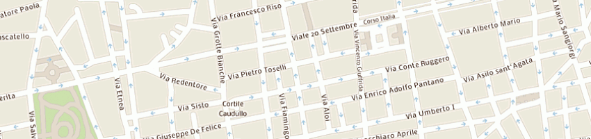 Mappa della impresa jelo filippo a CATANIA