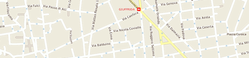 Mappa della impresa immobiliare monte serra di benanti giuseppe e c sas a CATANIA