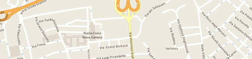 Mappa della impresa gidauto spa a CATANIA