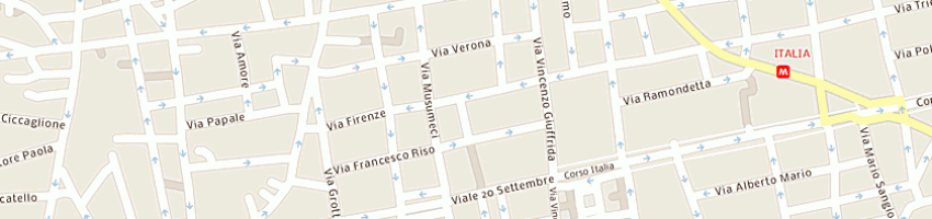 Mappa della impresa santonocito maurizio a CATANIA