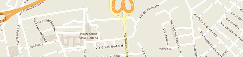 Mappa della impresa flli raimondo srl a CATANIA