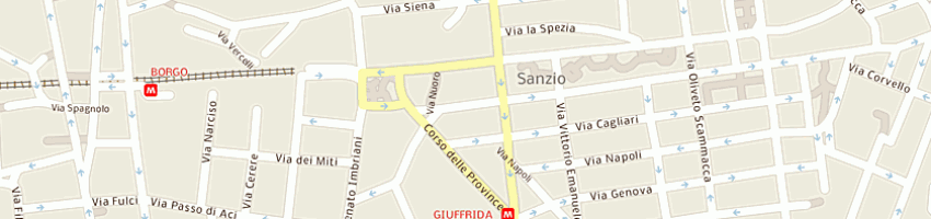 Mappa della impresa condorelli rosario e coco giuseppe snc a CATANIA