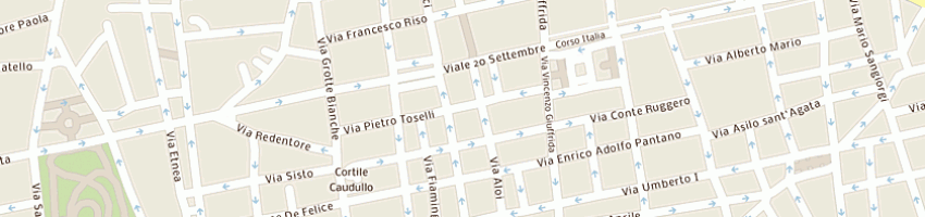 Mappa della impresa arezzo michelangelo a CATANIA