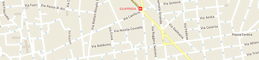 Mappa della impresa terranova giorgio a CATANIA