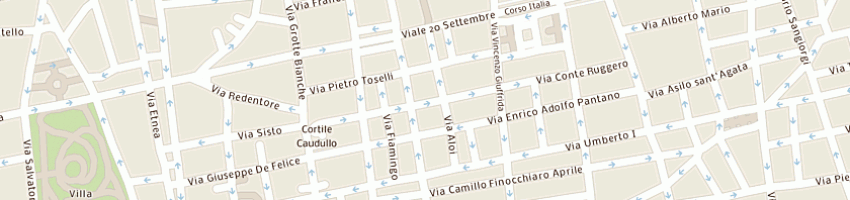 Mappa della impresa de martinis e c editori srl a CATANIA