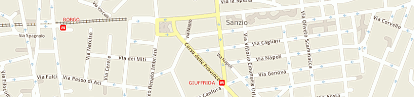 Mappa della impresa ferrera giampaolo a CATANIA