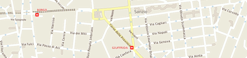 Mappa della impresa parisi marcello e paolo studio di ingegneria a CATANIA
