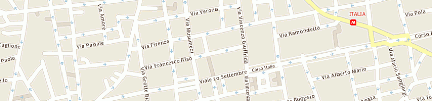 Mappa della impresa la rosa salvatore a CATANIA