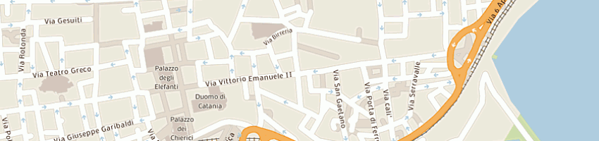 Mappa della impresa farmacia de gaetani della dssa de gaetani marilena a CATANIA