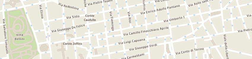 Mappa della impresa sipras (sas) a CATANIA
