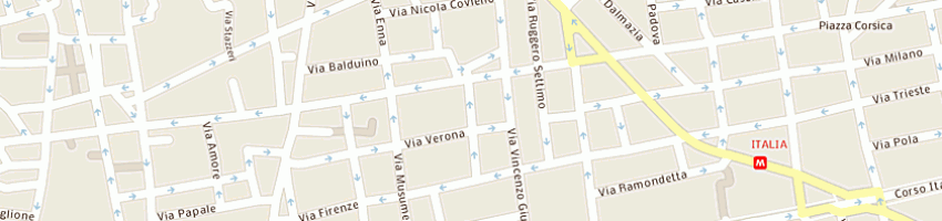 Mappa della impresa nicotra gaetano a CATANIA