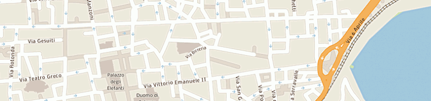 Mappa della impresa gemas srl a CATANIA