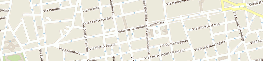 Mappa della impresa mustica antonino e mustica giuseppe srl a CATANIA
