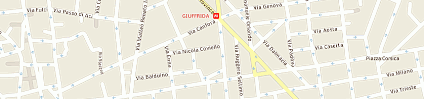 Mappa della impresa cefop comunita' braccianti a CATANIA