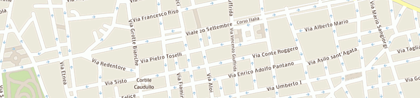 Mappa della impresa massimo grimaldi a CATANIA