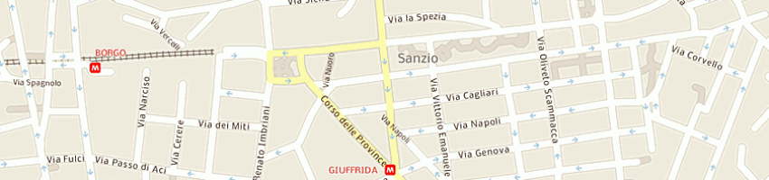 Mappa della impresa bonanno giancarlo a CATANIA