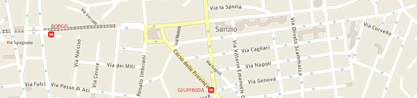 Mappa della impresa unitalsi a CATANIA