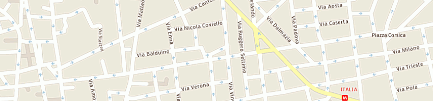 Mappa della impresa comis srl a CATANIA