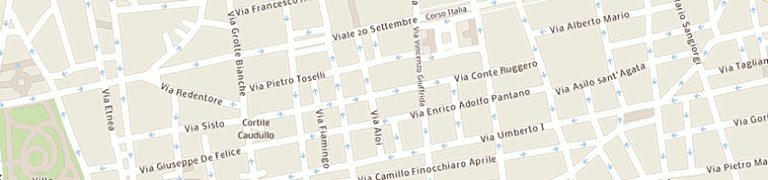 Mappa della impresa fiorito agatino a CATANIA