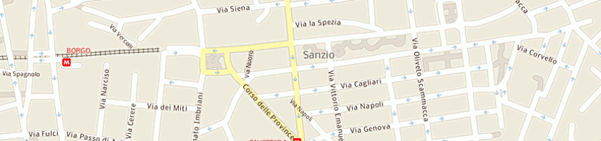 Mappa della impresa tecnoarredi di cosentino mario a CATANIA