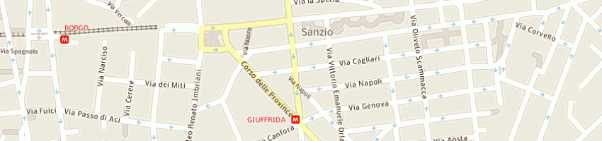 Mappa della impresa corsaro stefano a CATANIA