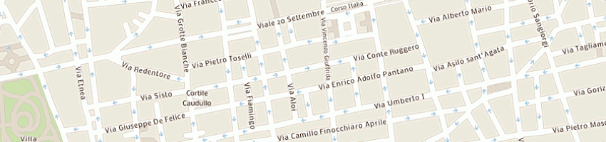 Mappa della impresa zappala' mario a CATANIA