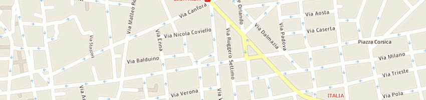 Mappa della impresa perri assunta a CATANIA