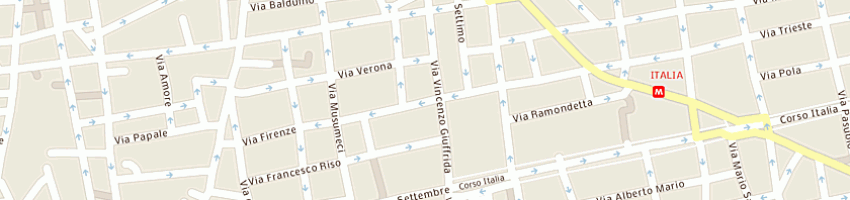 Mappa della impresa scuderi matteo a CATANIA