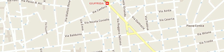 Mappa della impresa bonanno silvana a CATANIA