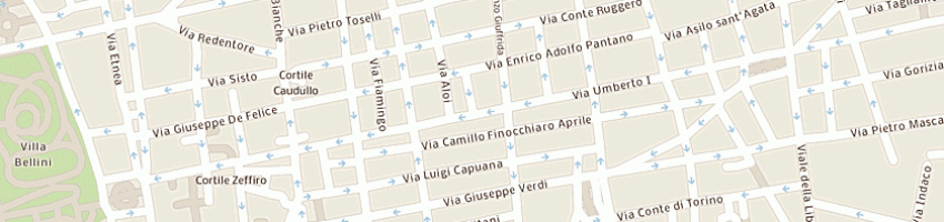 Mappa della impresa arte nuvo' di conti adriana e c sas a CATANIA