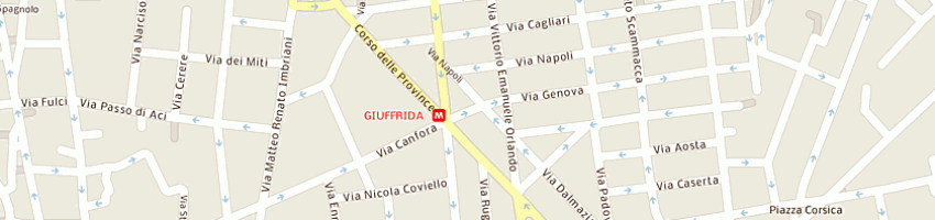 Mappa della impresa 3 c di cona nicola massimiliano e c snc a CATANIA