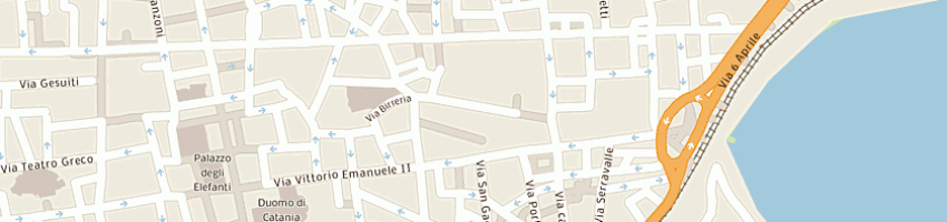 Mappa della impresa associazione artistica centro del balletto a CATANIA