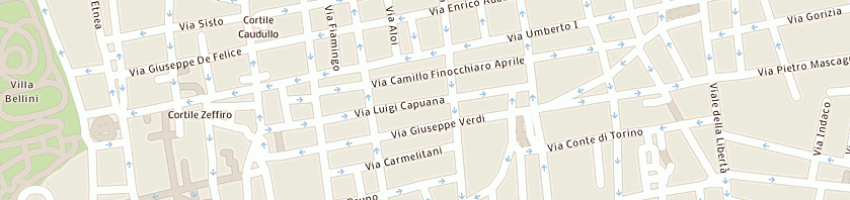Mappa della impresa cammarata sebastiano a CATANIA