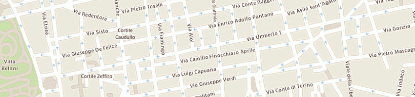 Mappa della impresa studio legale maglione e maccarrone a CATANIA