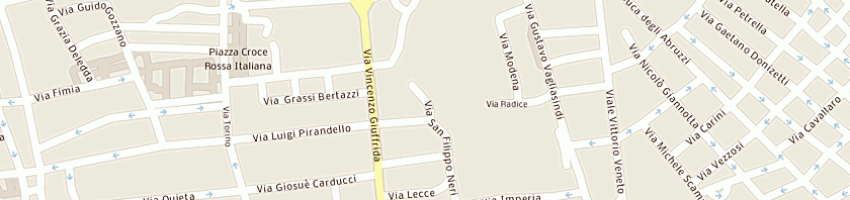 Mappa della impresa c b italia di chiovetta michele e c sas a CATANIA