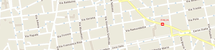 Mappa della impresa galati carmelo a CATANIA